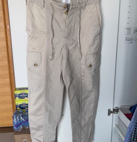 ami 男士小脚工装裤 XS码 只要399...