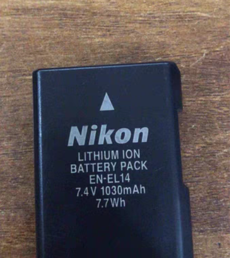 二手尼康EN-EL14原装电池 D3200...