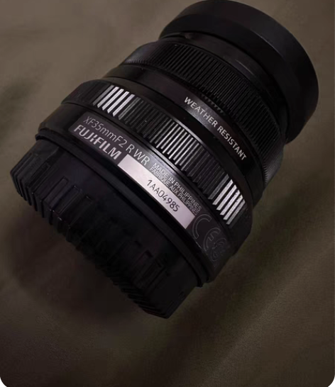 富士 XF35mm F2 R WR 人像镜...