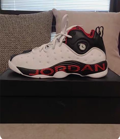 包邮二手耐克42码真皮运动鞋 鞋子保证正品...