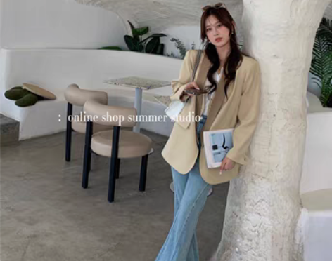 转卖【1.30日新品 95折】韩版复古水洗...