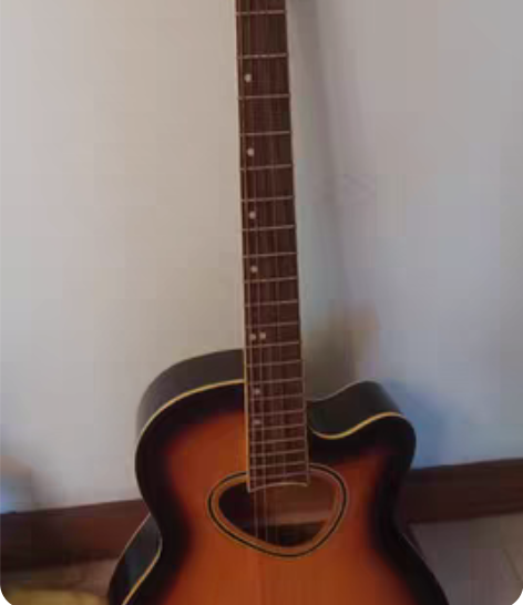 初学吉他，由于工作，没时间学，转手 感兴趣...