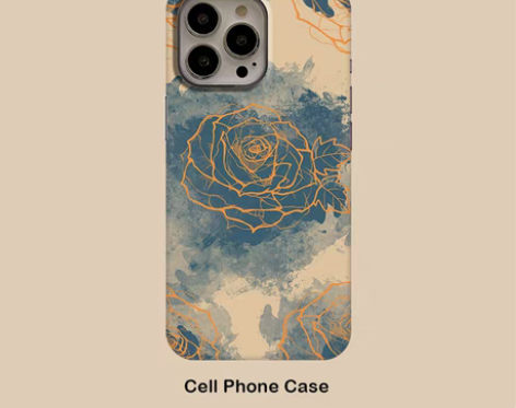 转卖玫瑰花适用iPhone12手机壳13苹...