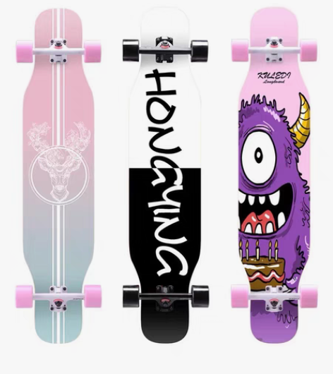 弘鹰滑板长板初学者女生男生成人青少年刷街舞...