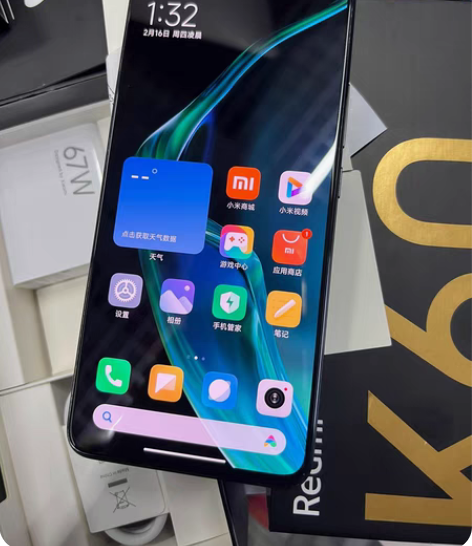 包邮红米k60墨羽顶配 12+512G大内...