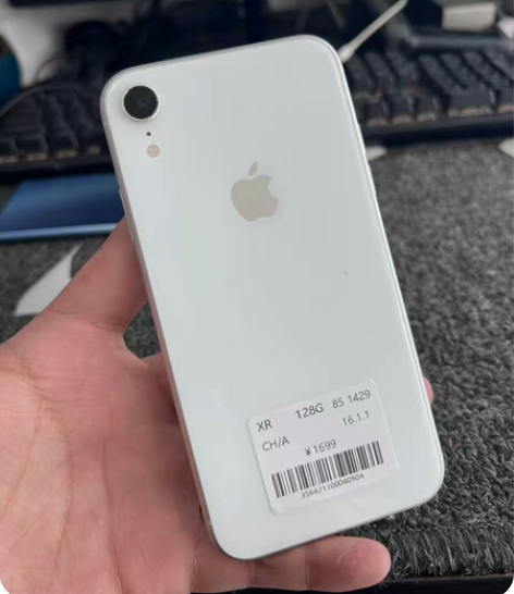 包邮苹果XR 国行双卡128G换过拆机屏有...