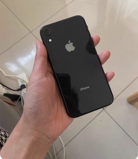 iPhone xr 64g 黑色美版 黑解...
