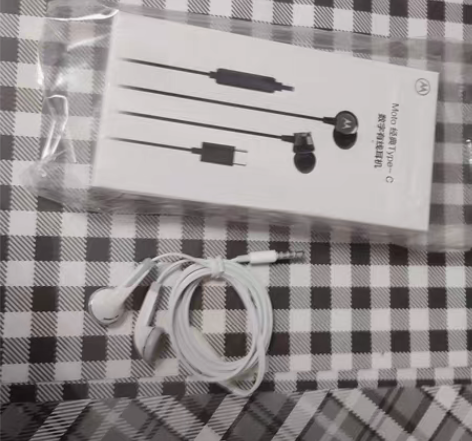 摩托罗拉原装原厂入耳式手机数字有线耳机ty...