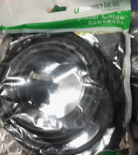 绿联DV101 DVI(24+1)公对公数...