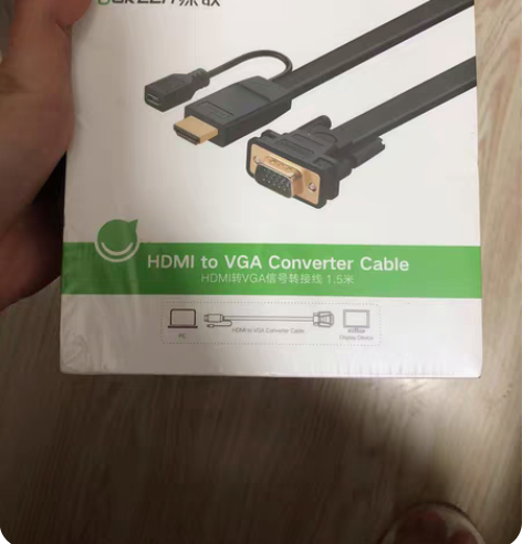全新未拆绿联 HDMI 转VGA 信号转接...