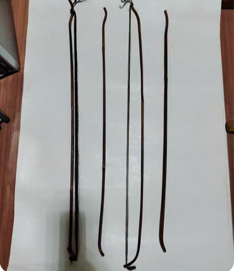 包邮老乐器（二胡？）弓子，竹制。四条（其中...