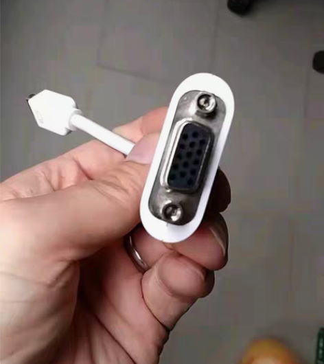 苹果老款ibook mini-vga 转v...