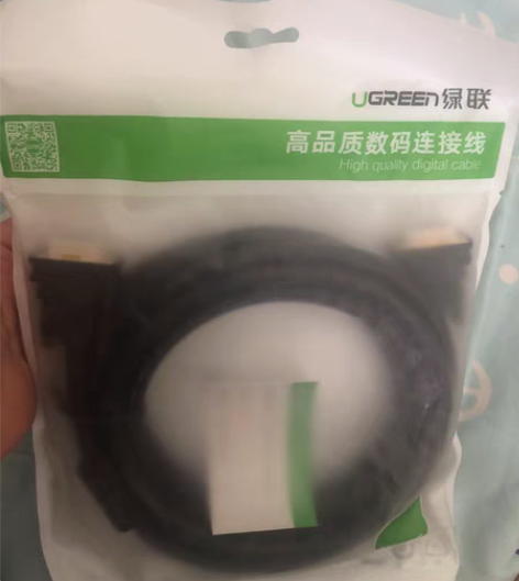 绿联vga线电脑显示器连接线数据传输信号双...