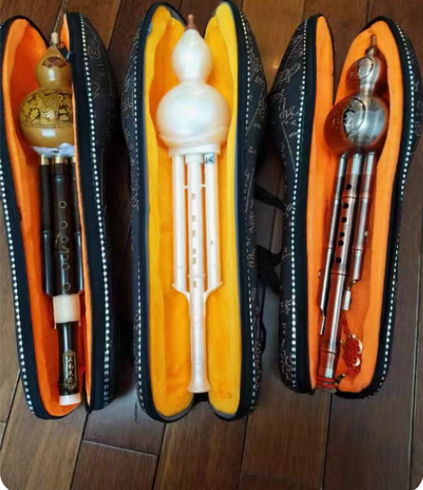 包邮几乎全新民族葫芦丝乐器初学者儿童C调降...