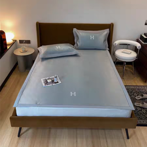 包邮高端冰丝养生凉席三件套空调软席1.5/...