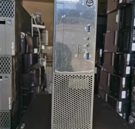 包邮二手拆机小机箱联想扬天m4000e台式...