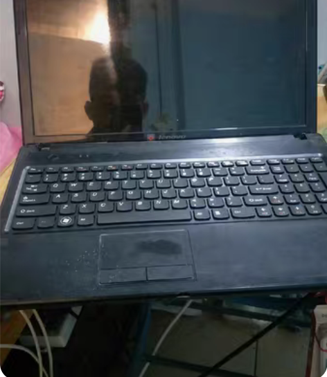 联想手提电脑G575，放了一个月就开不了机...