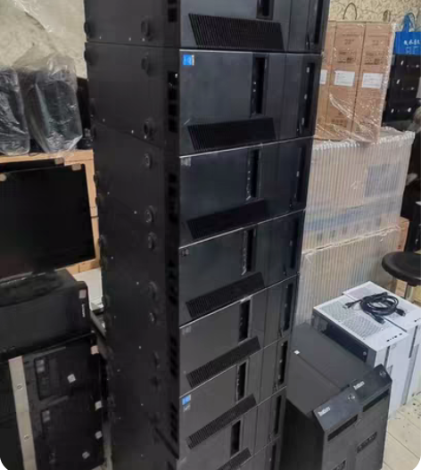 二手联想办公电脑，电商店铺多开，直播专用，...