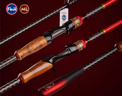 转卖【狂欢价】猎魔人碳素直枪柄ML路亚竿全...