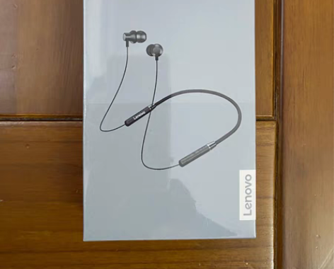 全新联想颈挂蓝牙耳机 HE05 黑色￥40...