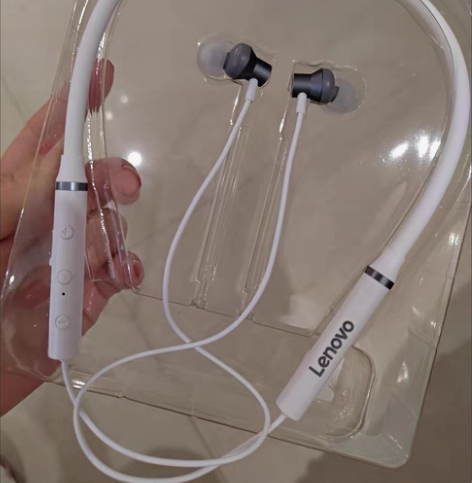 包邮联想ThinkHE05X无线蓝牙耳机颈...