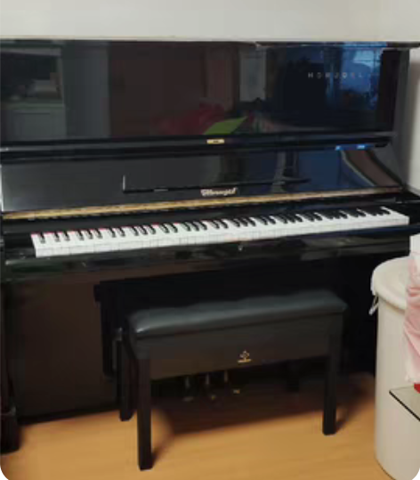 闲置howgel韩国钢琴，送琴罩和琴凳，毫...