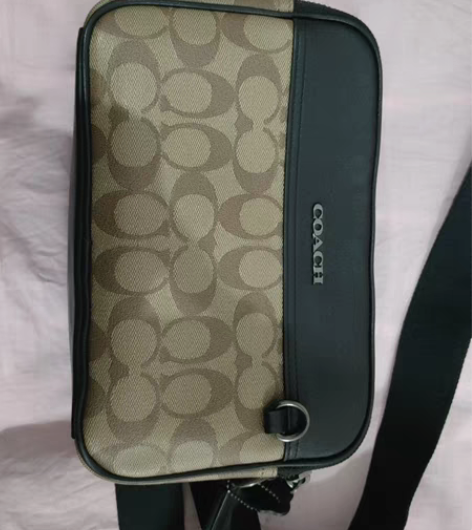 转卖COACH蔻驰 奢侈品男包 男士经典款...