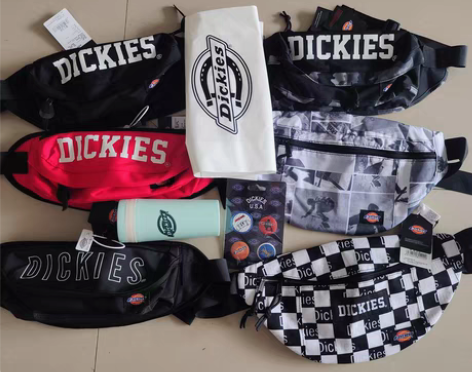 包邮帝客dickies正品潮牌男女胸包大学...
