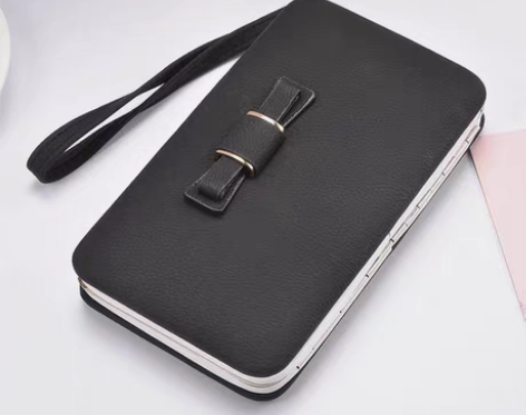 包邮全新 钱包女士长款手拿包韩版按扣手机包...