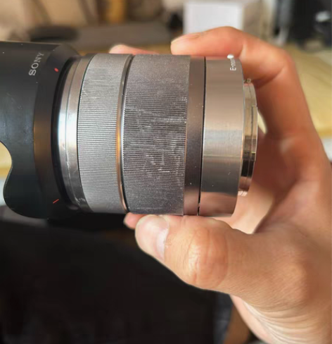 包邮索尼18-55镜头，不识别，当坏的出，...