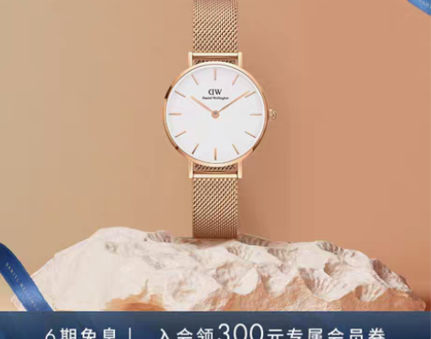 转卖DW手表女流金表28mm女款简约ins...