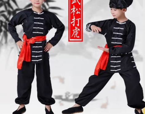 转卖儿童成人话剧武松打虎演出服水浒传再上景...