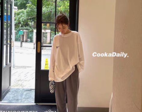 转卖COOKADAILY_高定少女T印花翻...