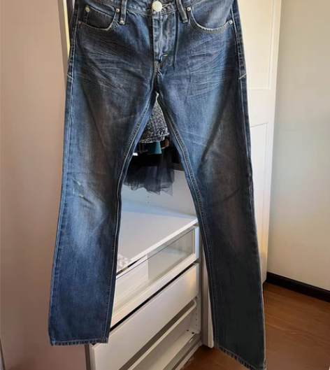 包邮lee专柜正品牛仔裤 女款休闲裤 本人...