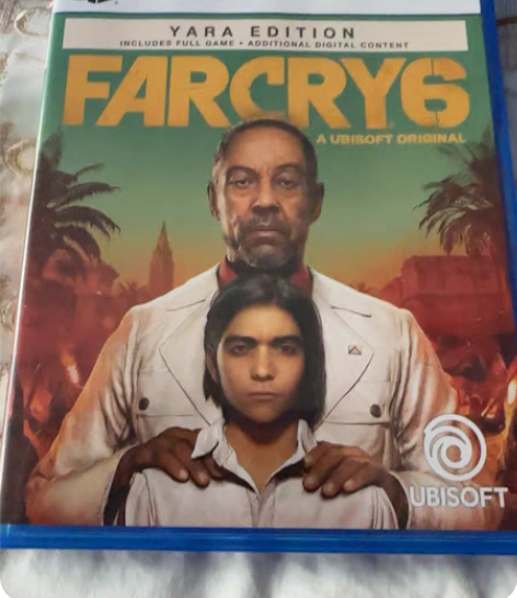 ps4 孤岛惊魂6  亚拉版 中文 盘无痕...