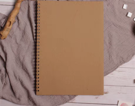 包邮【好用不贵】8k素描本线圈硬皮封面无l...