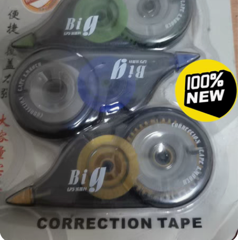 修正带三支装 买就随机送一些笔 看好再拍，...