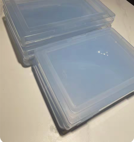 得力(deli)A4透明PP材质 便携卡扣...