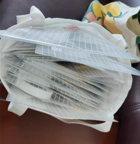 包邮得力文件袋a4拉链式透明文件收纳袋拉链...