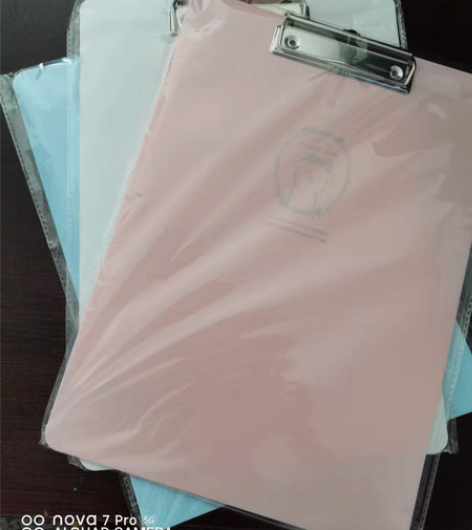 得力A4文件夹板a4板夹书写垫板写字板夹菜...