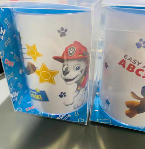 包邮全新包邮2个得力文具汪汪队笔筒学生笔插...