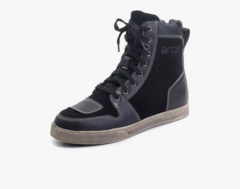 转卖骑士网ARCX雅酷士摩托车骑行靴复古牛...