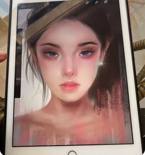 女大学生舍友学习画画自用出iPad 202...