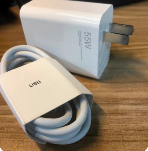小米55w充电器头加数据线 买了之后一次没...