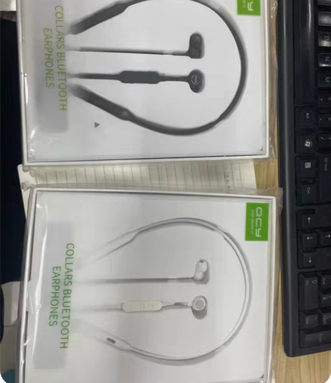 QCY-L1蓝牙项圈运动耳机 白色 黑色 ...