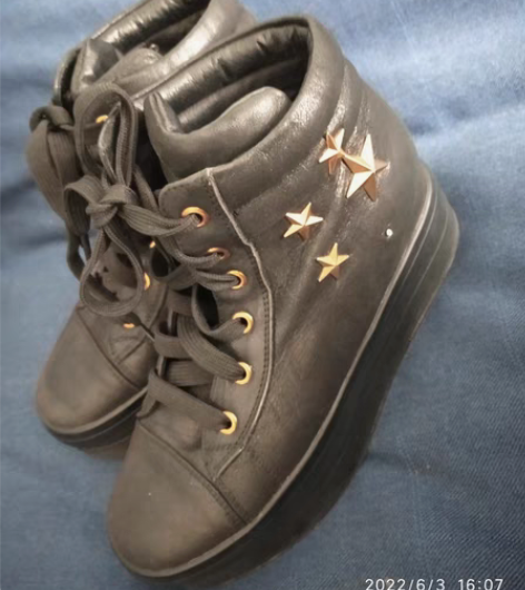 包邮纯皮真皮内增高鞋，内外真皮，鞋子?内增...