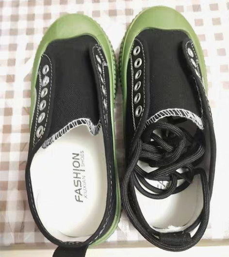 包邮女款防滑帆布鞋: 全新 尺码:35码 ...