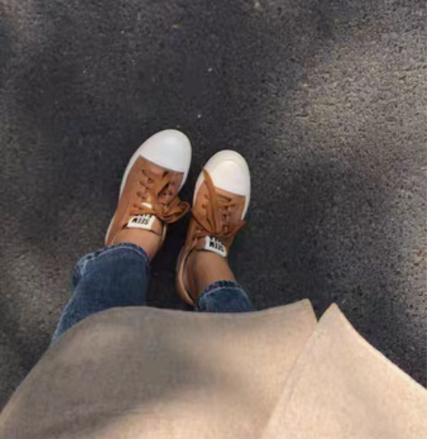 真牛皮内增高鞋 秋冬款，真牛皮的。有内增高...