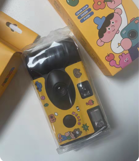 包邮胶卷相机一次性相机傻瓜相机新款外贸傻瓜...