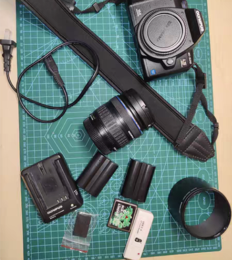 奥林巴斯E-520套机，摄影练习入门首选，...